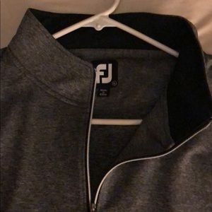 FootJoy Quarterzip - Heather Grey, XL